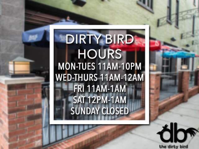 The Dirty Bird Jackson MI | Home